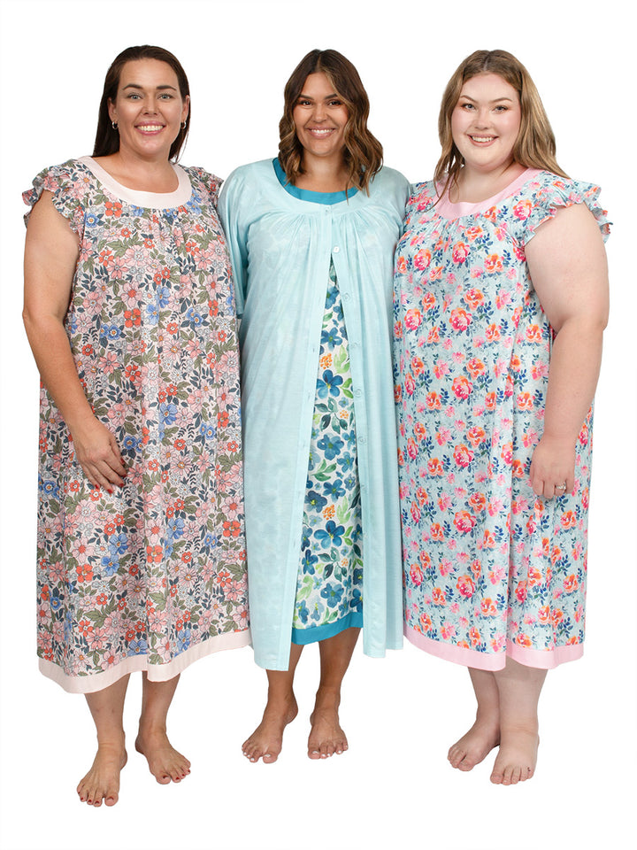 Summer Dressing Gown - Mint