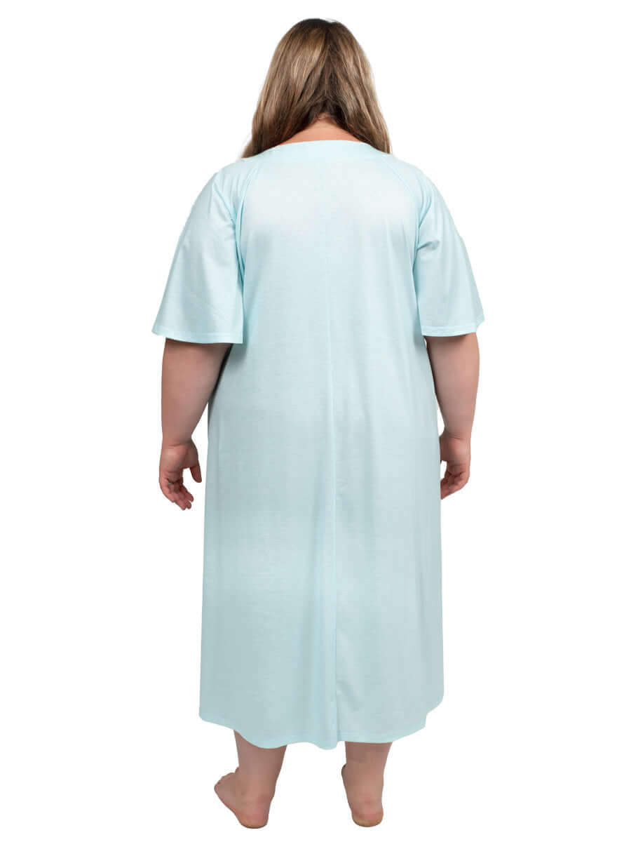 Summer Dressing Gown - Mint* - Dale and Waters