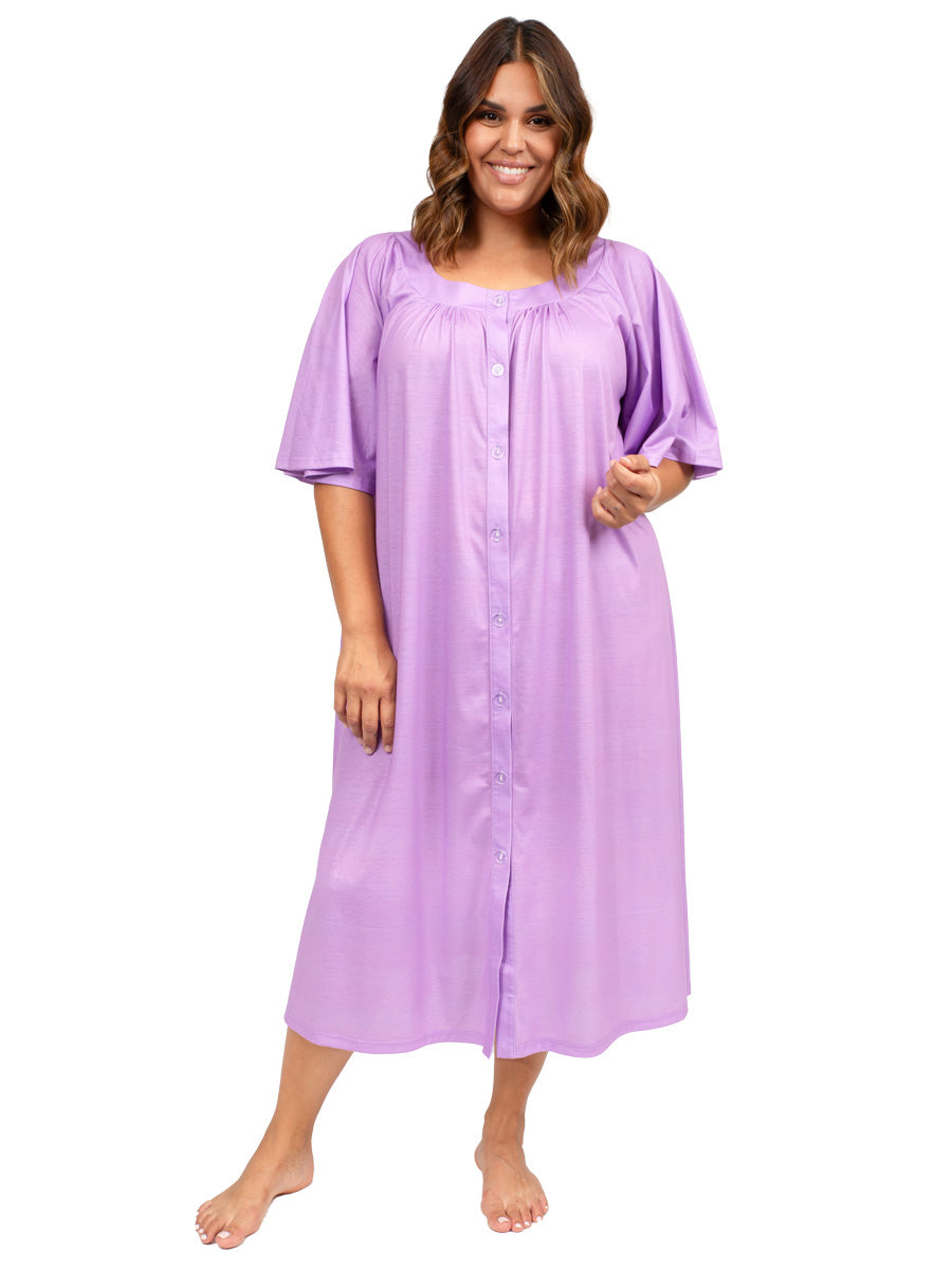 Summer Dressing Gown Lilac