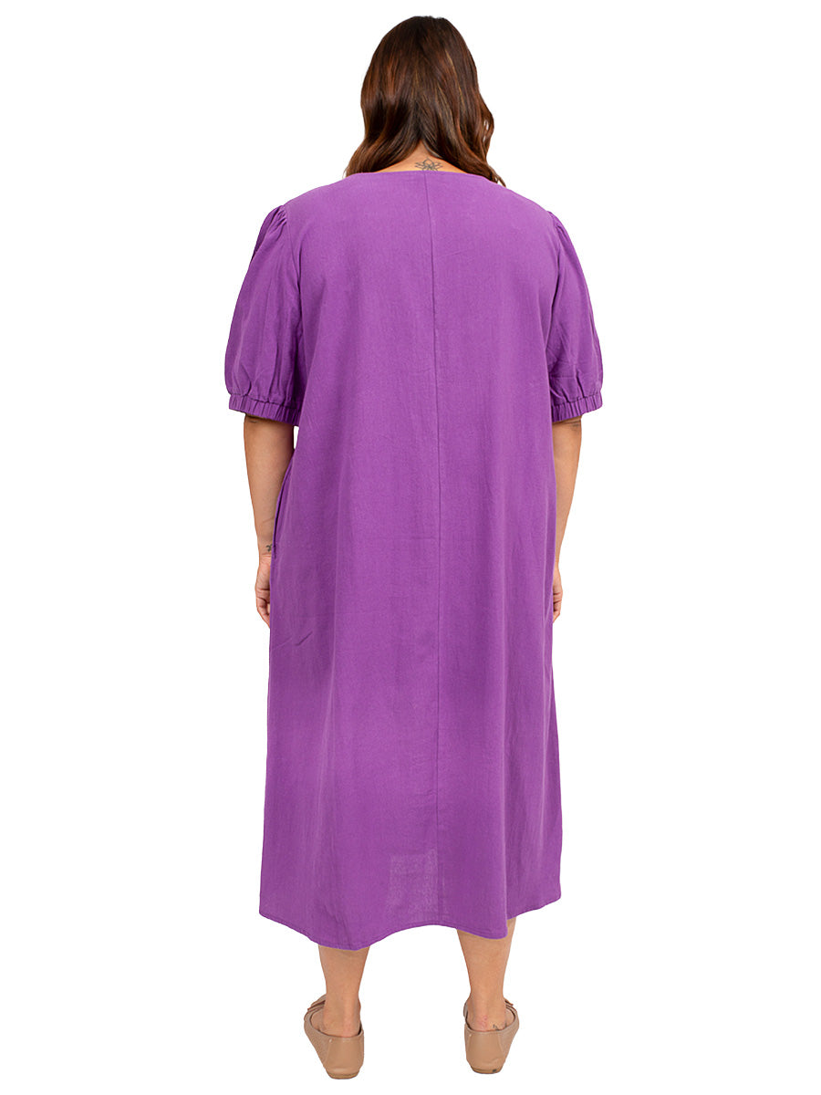 Arden Way Dress - Purple* - Dale and Waters