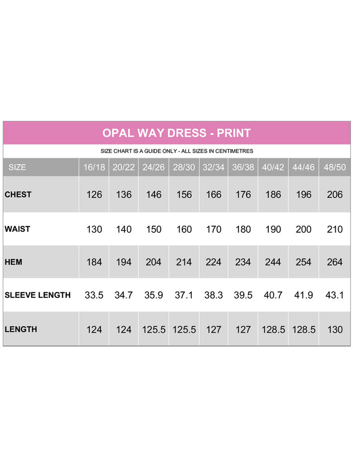 Opal Way Dress - Print