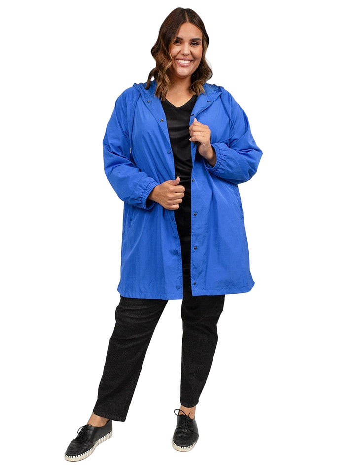 Raindrops Parka - Blue**