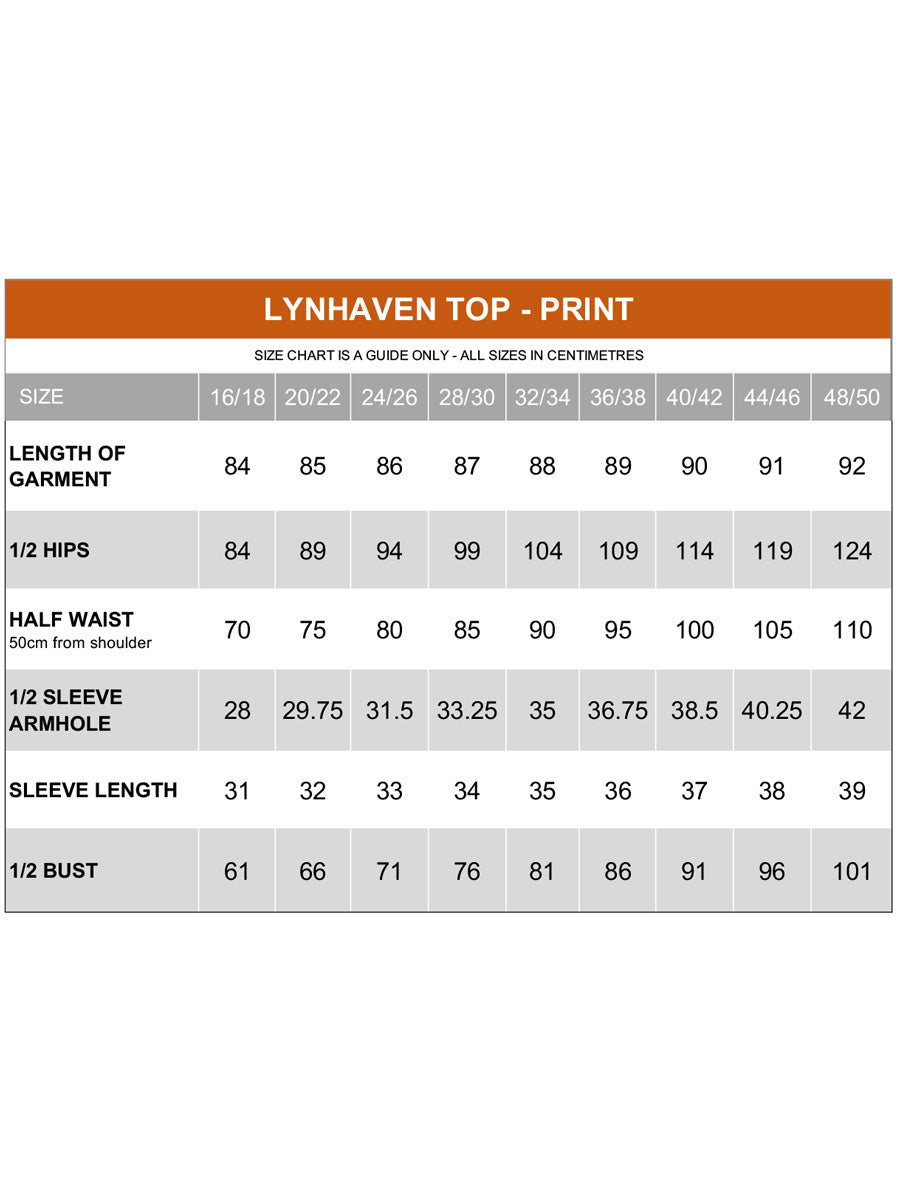 Lynhaven Top - Print