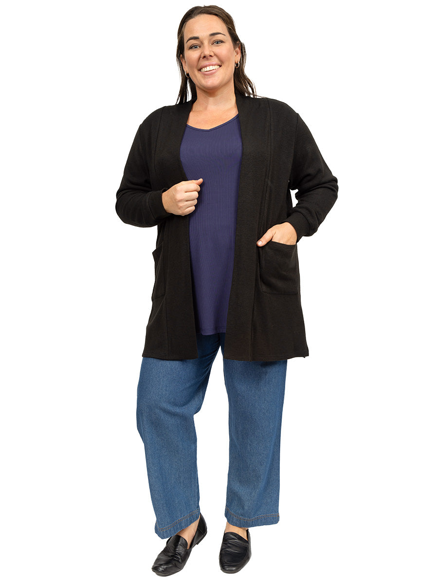 Elenor Cardigan - Black* - Dale and Waters