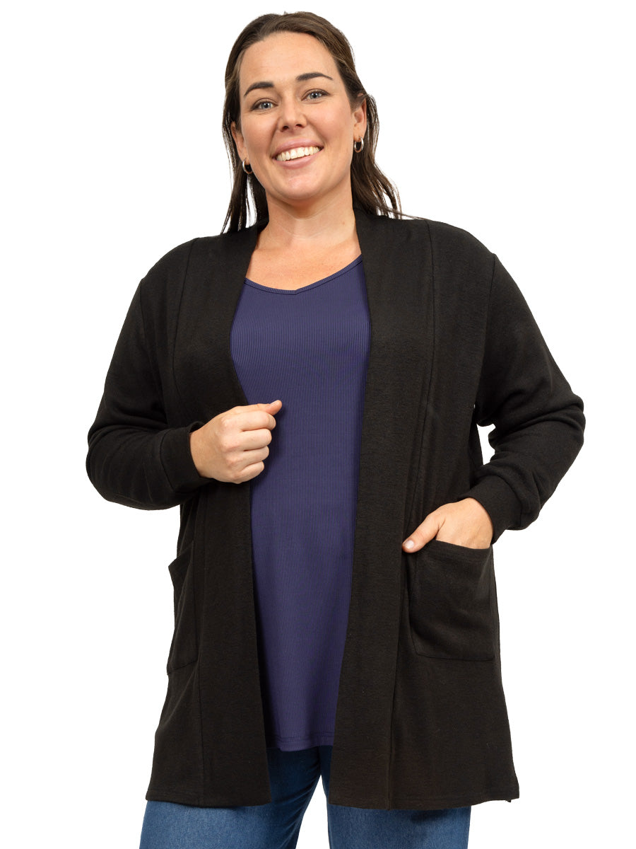 Elenor Cardigan - Black* - Dale and Waters