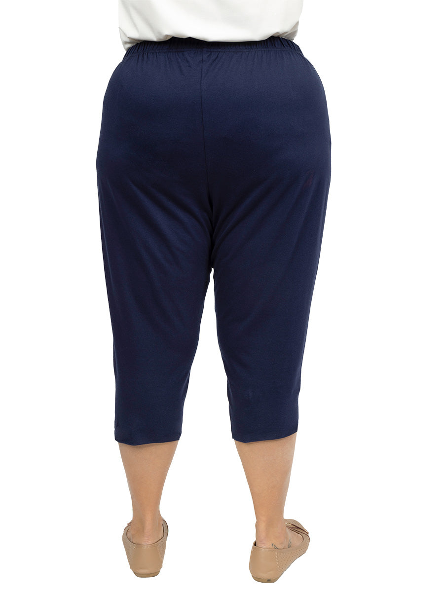 3/4 Kora Leggings - Navy