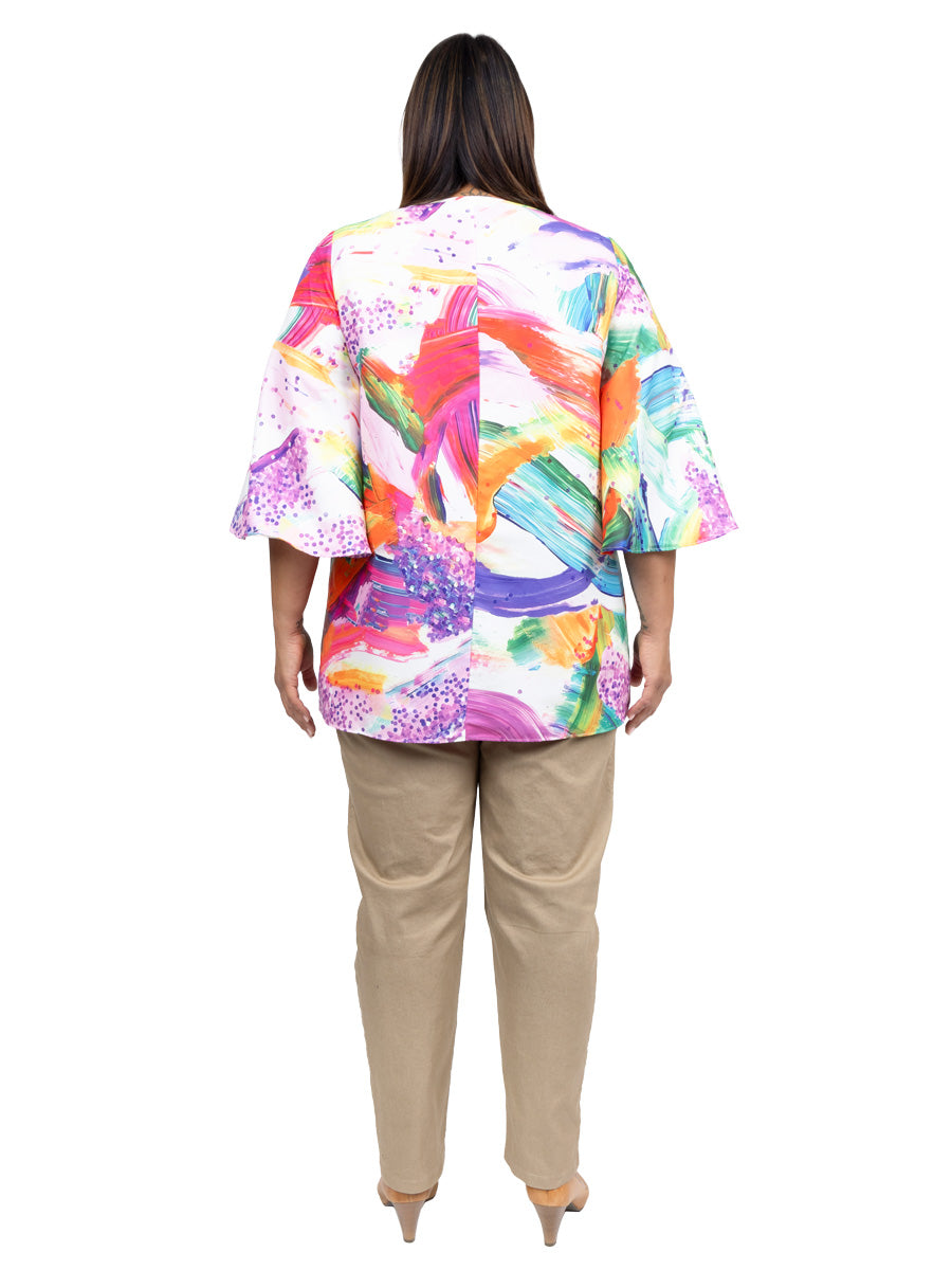 Miley Top - Lilac Print* Tops Dale and Waters