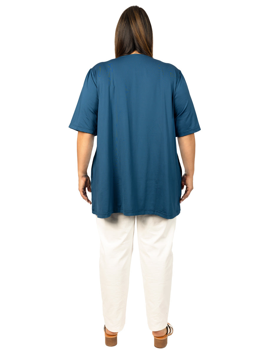 Fadora Top - Teal