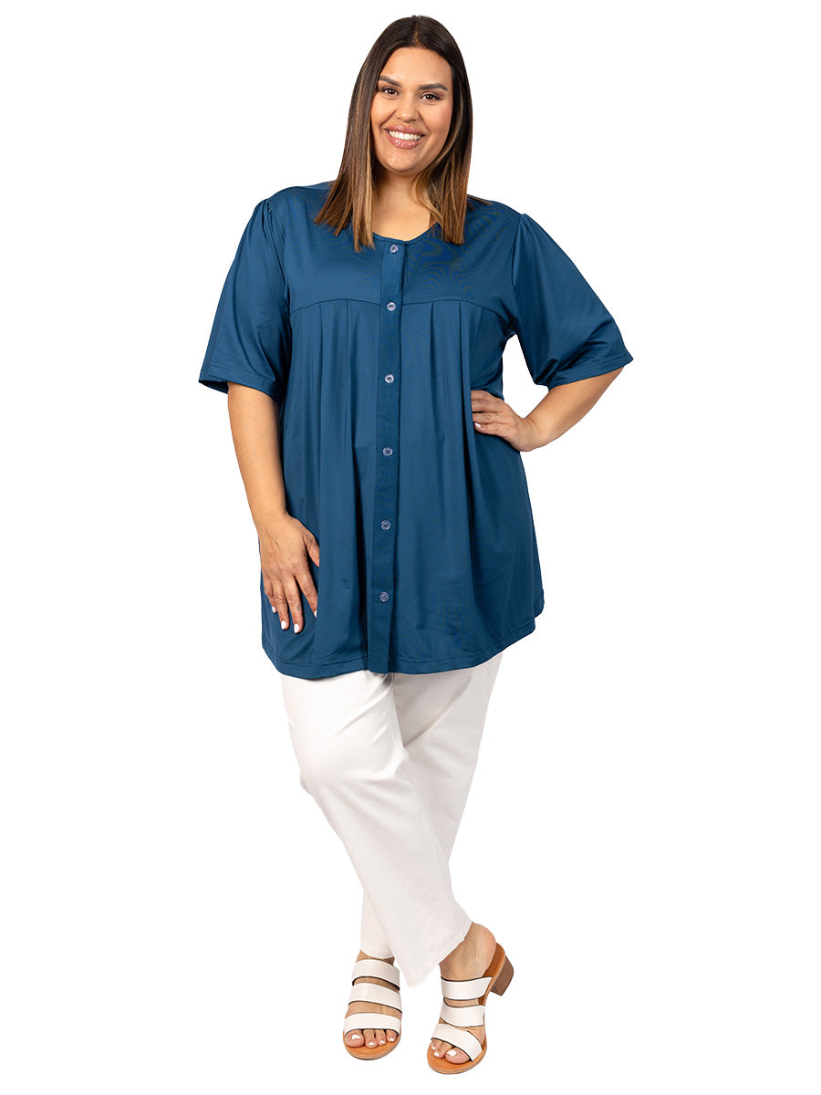 Fadora Top - Teal