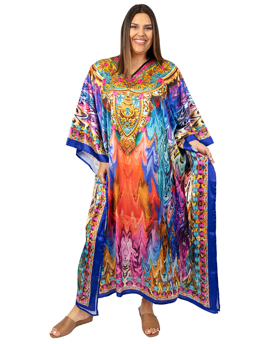 SAMPLE ONLY - Cyrus Kaftan Dress - Print