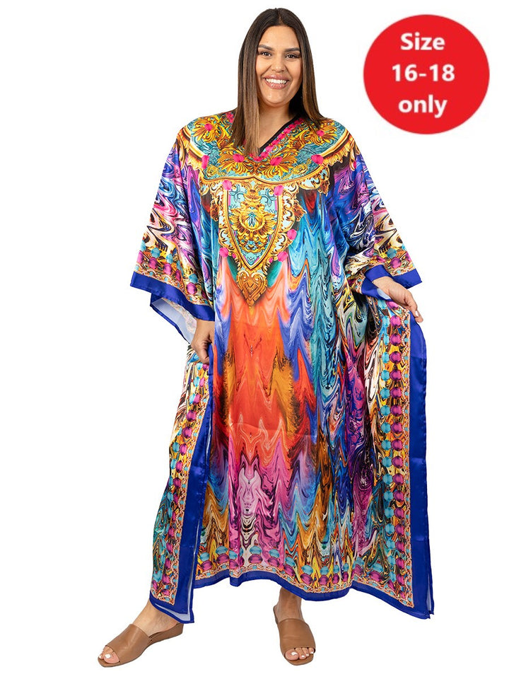 SAMPLE ONLY - Cyrus Kaftan Dress - Print