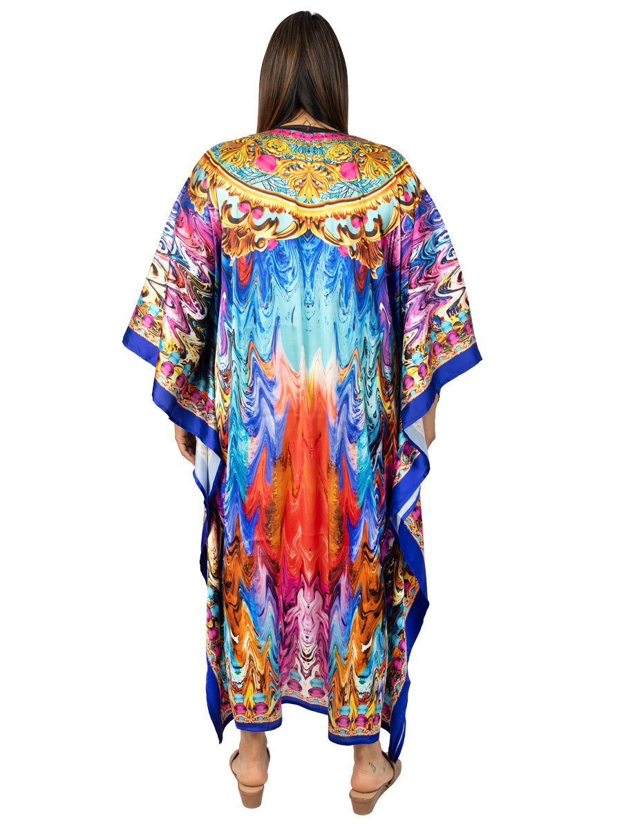 Cyrus Kaftan Dress - Print - Dale and Waters