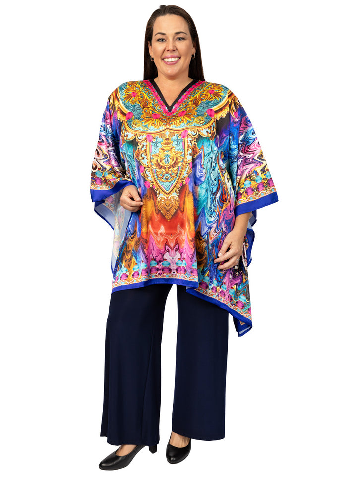 Cyrus Kaftan Top - Print