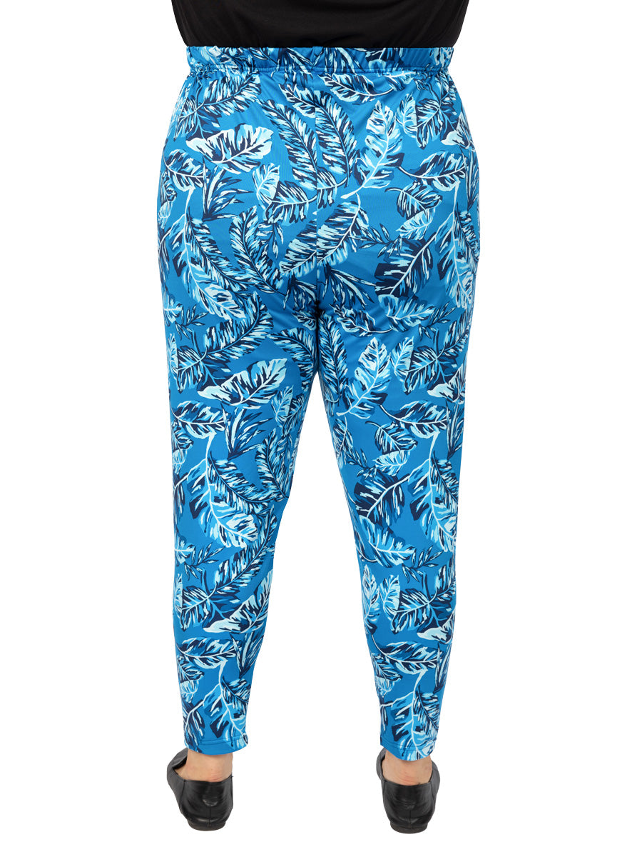 Truly Leggings - Blue Print - Dale and Waters