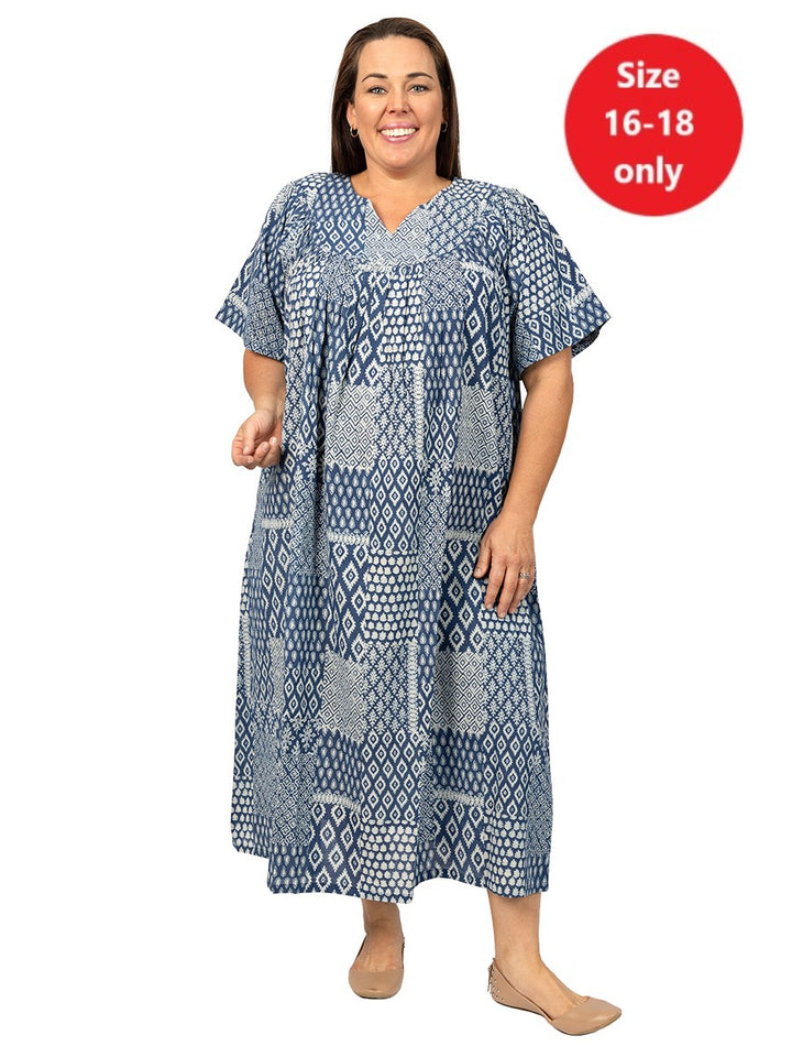 SAMPLE ONLY - Daystar Dress - Navy Print