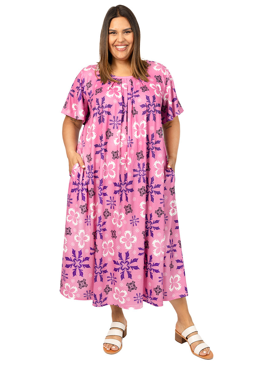 Emerson Nightie -  French Pink Print