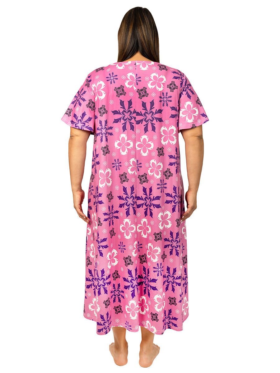 Emerson Nightie -  French Pink Print