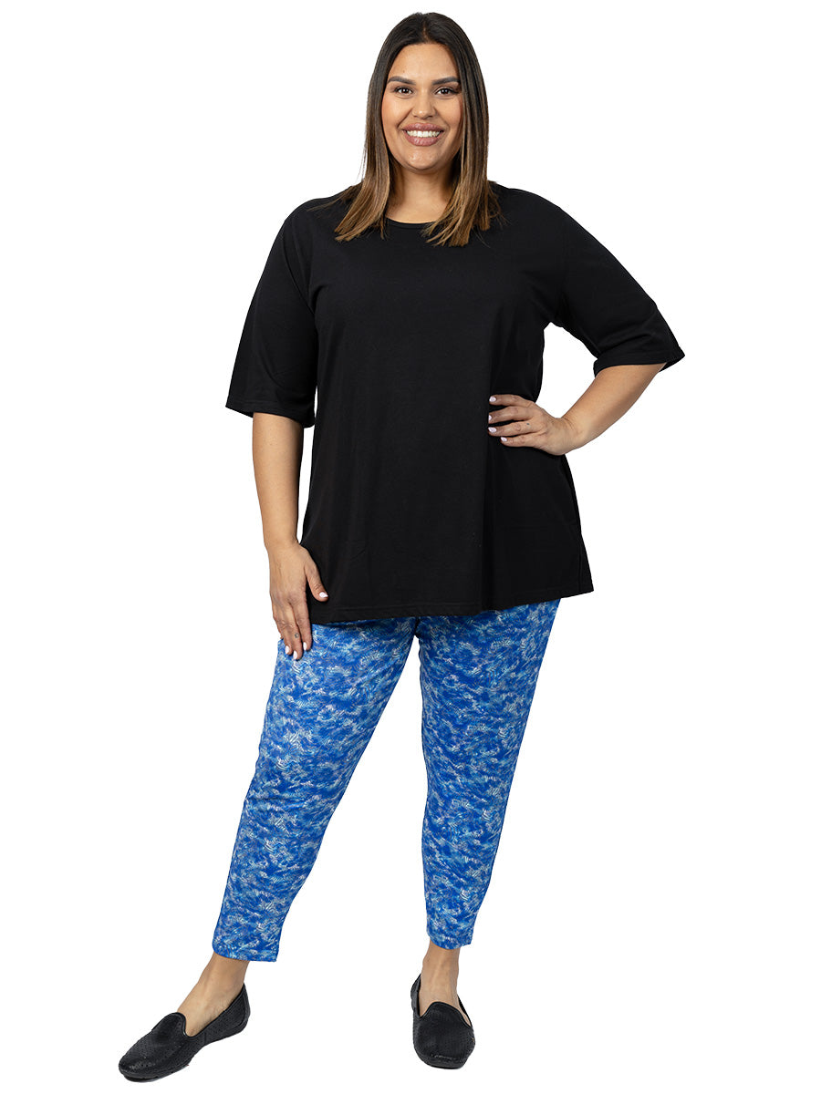 Truly Leggings - Blue Print