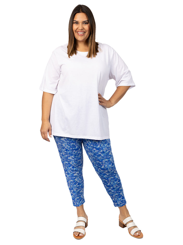 Truly Leggings - Blue Print