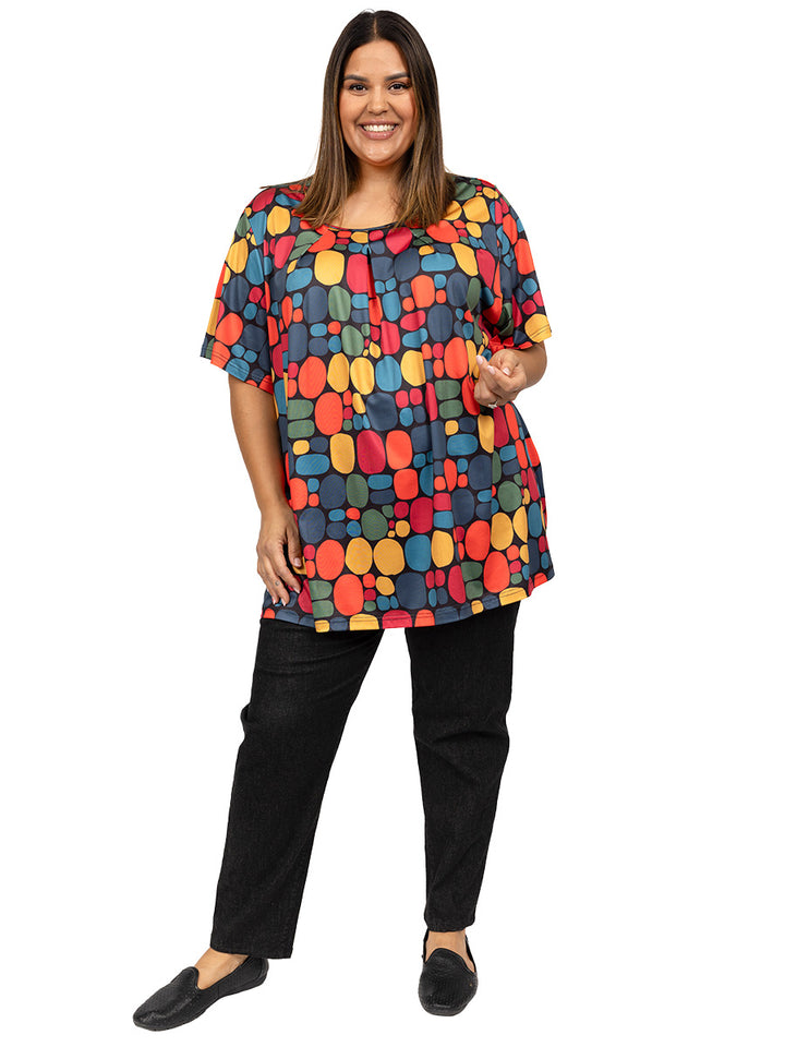 Cody Top - Multi Print