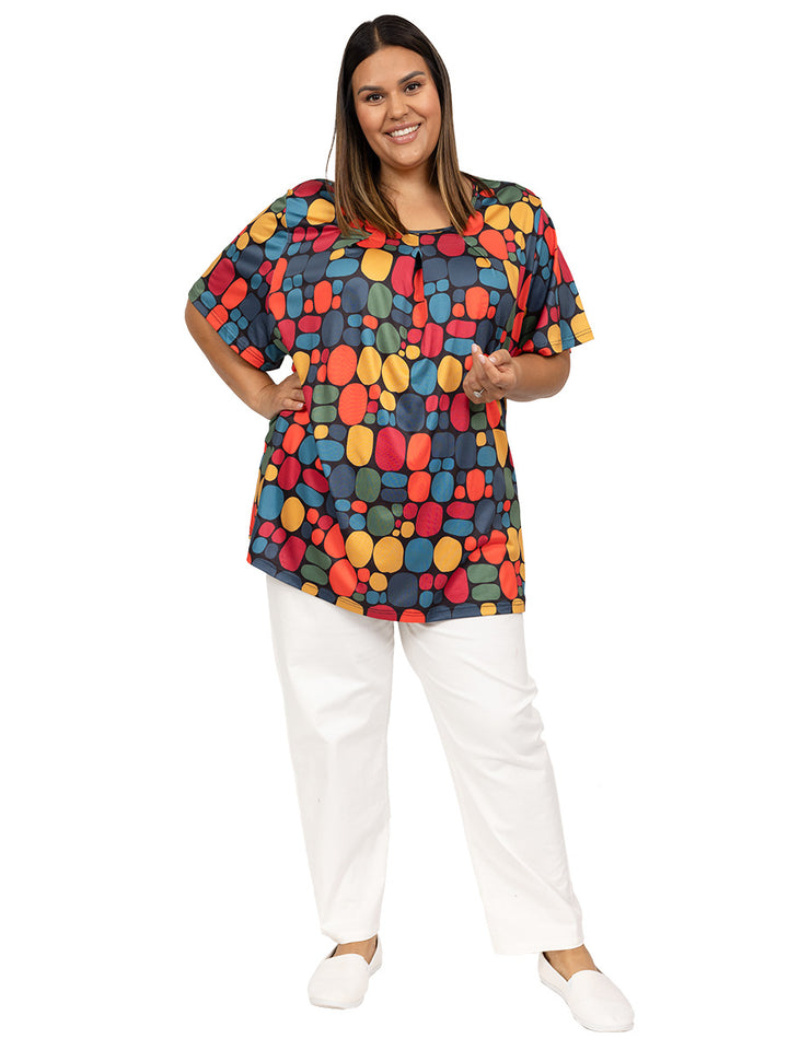 Cody Top - Multi Print