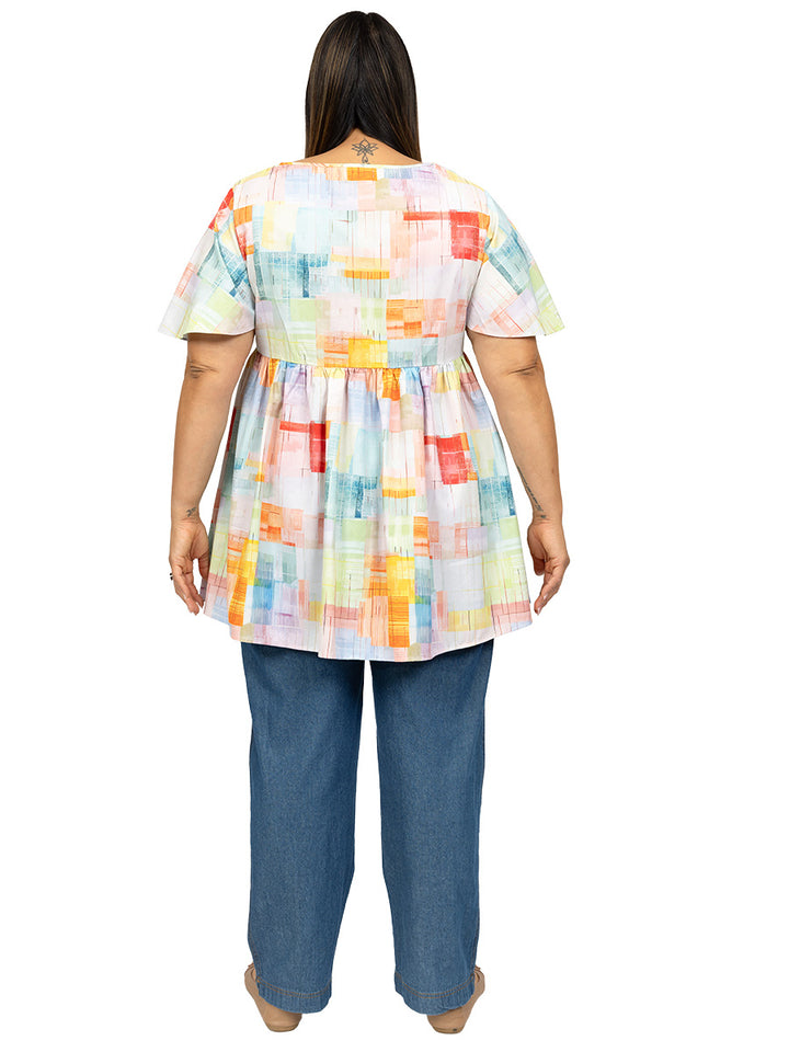 Mango Haze Tunic - Print