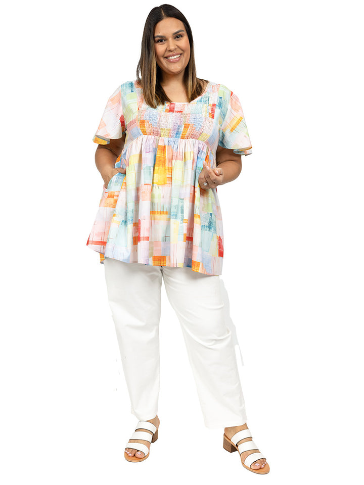 Mango Haze Tunic - Print