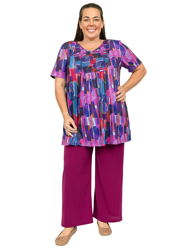 Candlewood Top - Purple Print