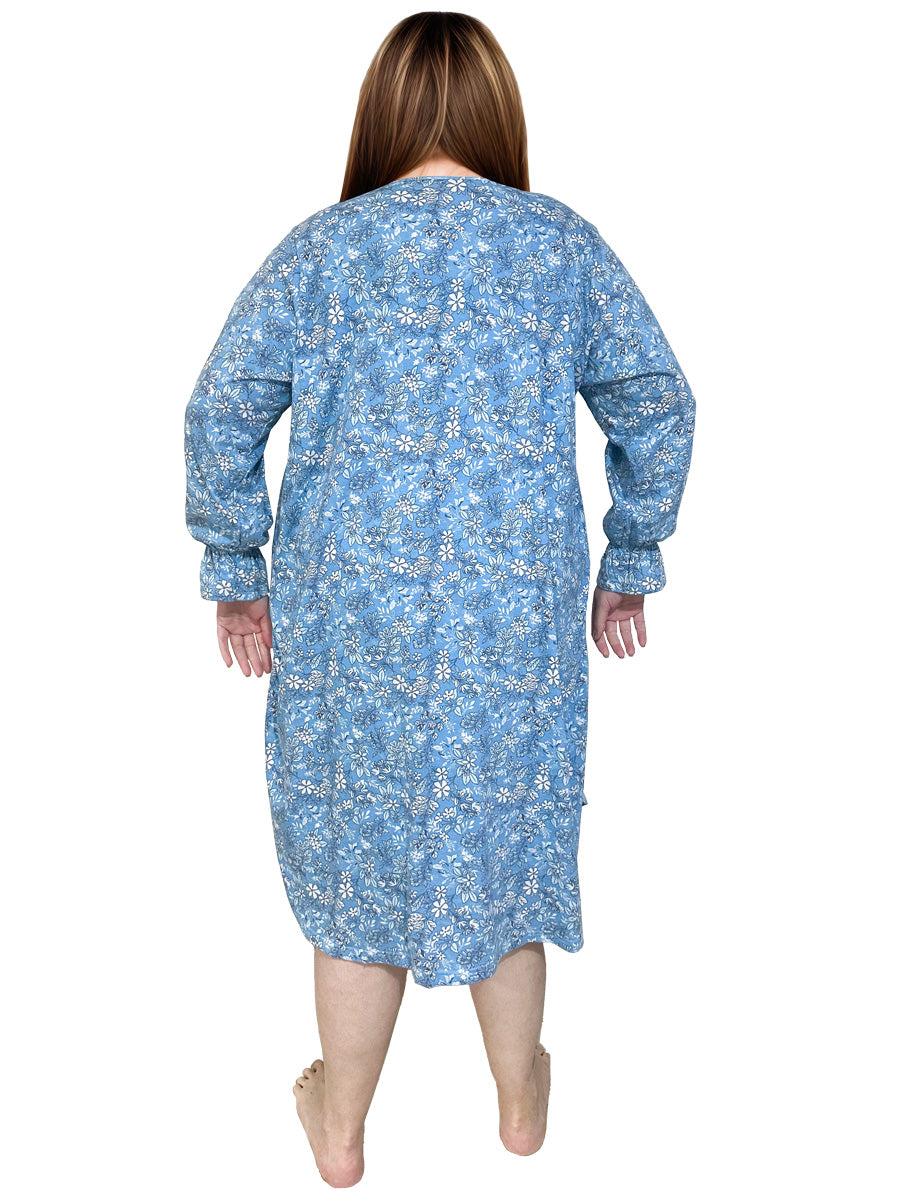 Yolanda Nightie - Blue print