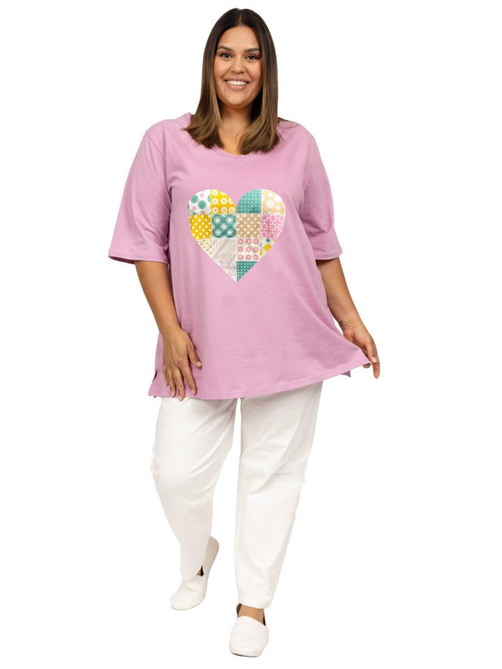 Devina Sleep Tee - Cherry Blossom Print