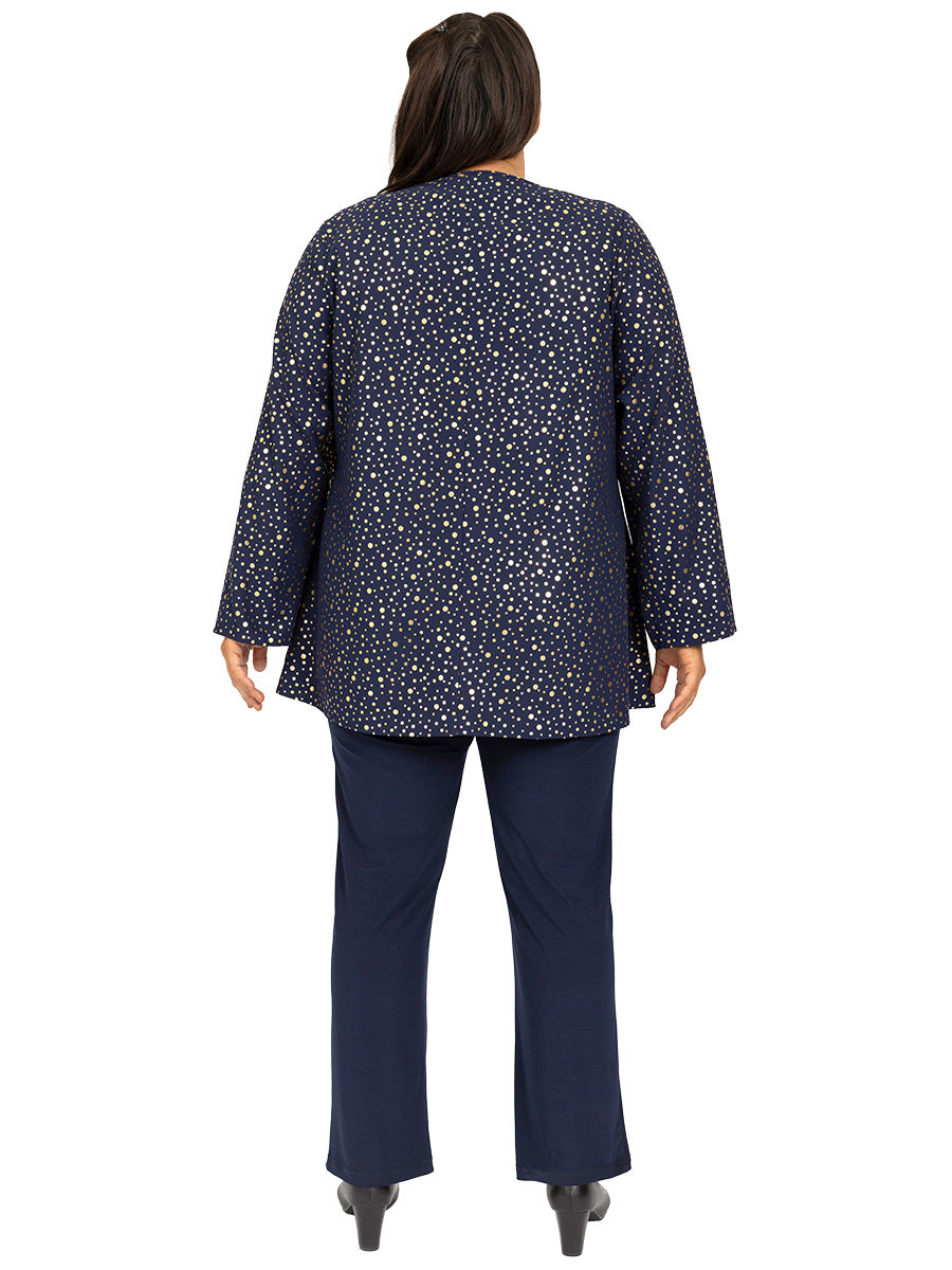 Texas Keyhole Top - Blue Print Plus Size Tops Dale and Waters