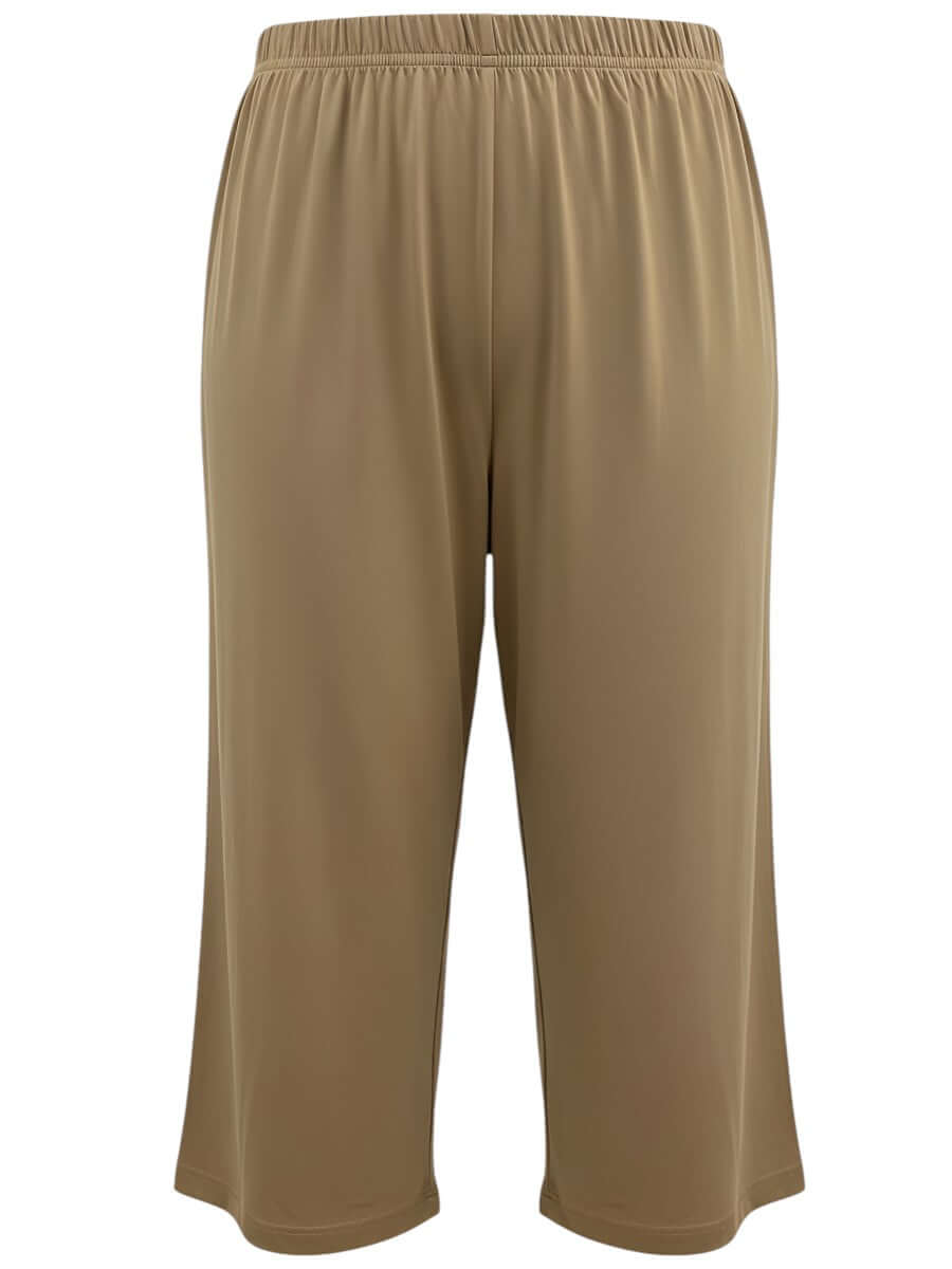 Love Is In The Air Pants - Coco Truffle for plus size women, size 16-50, by dale & waters, in a chic brown color.