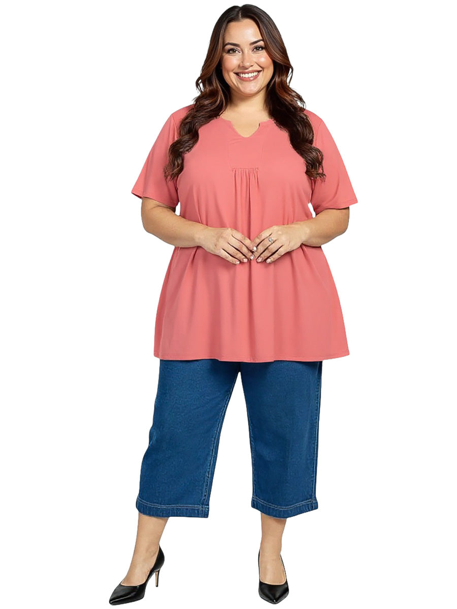 Liberty Tee - Coral Pink