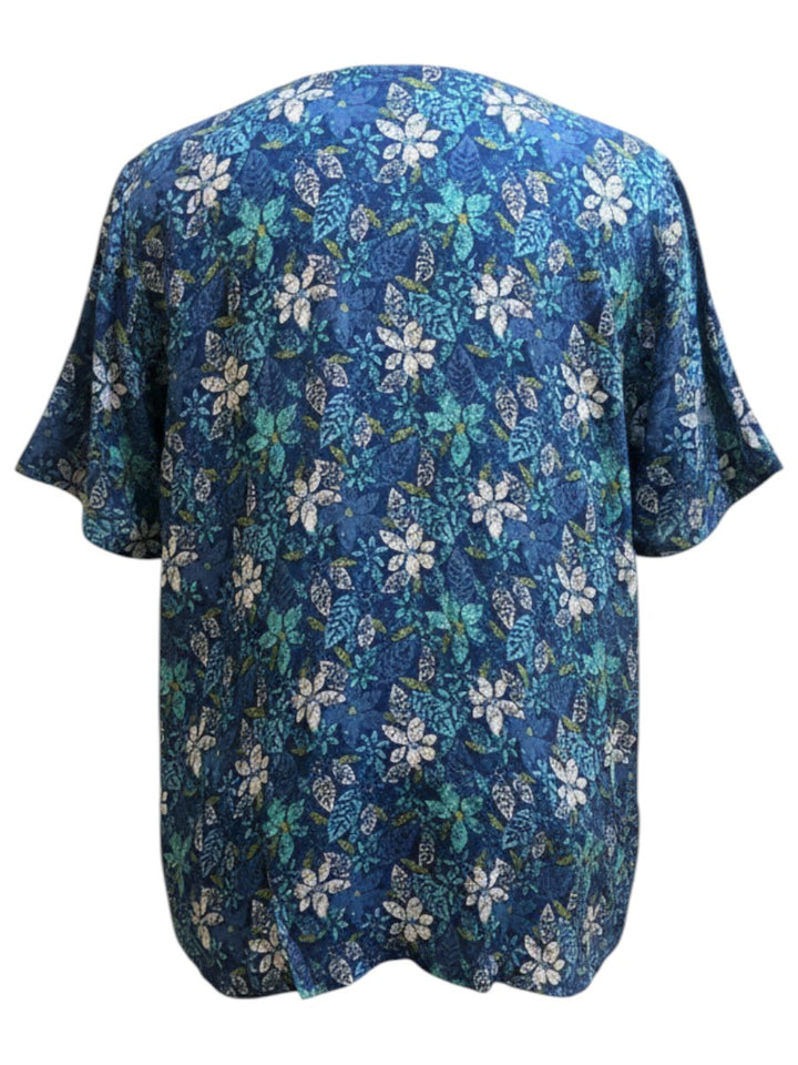 Krista Top - Blue Print