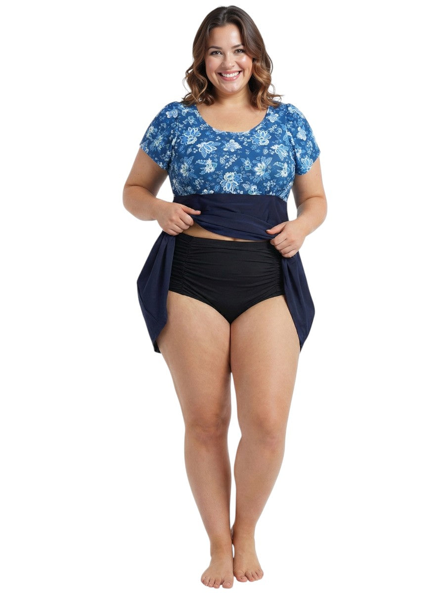 Sunset Shore Swim Briefs - Black