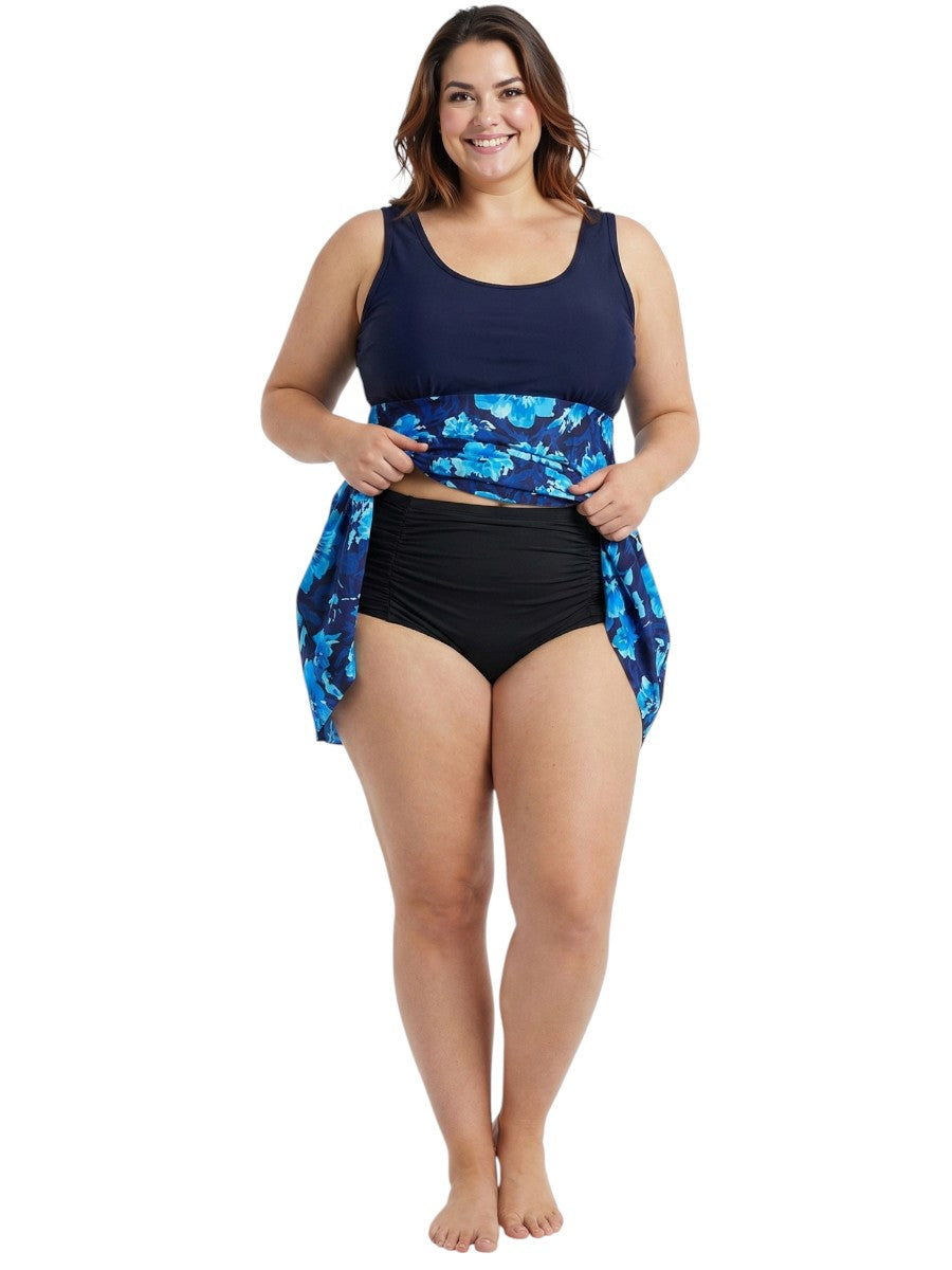 Sunset Shore Swim Briefs - Black