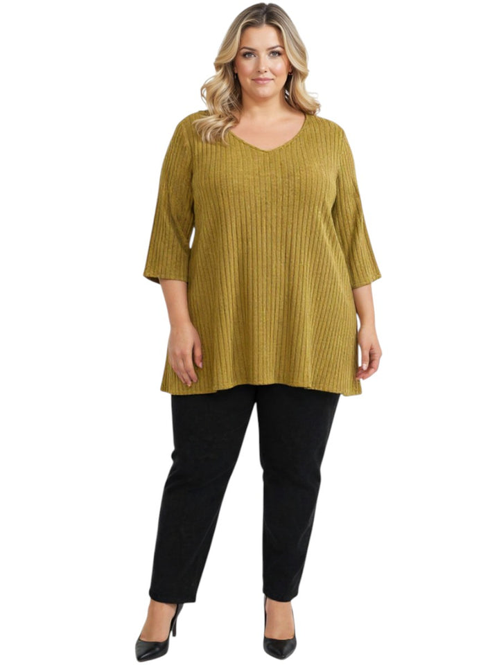 Addison Top - Mustard