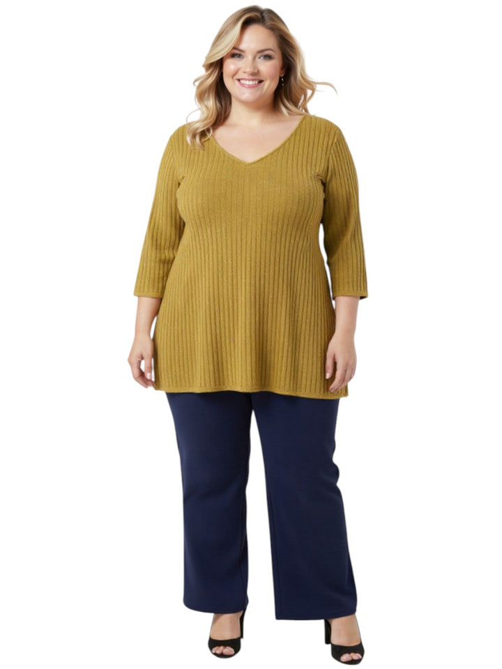 Crepe Pants- Navy