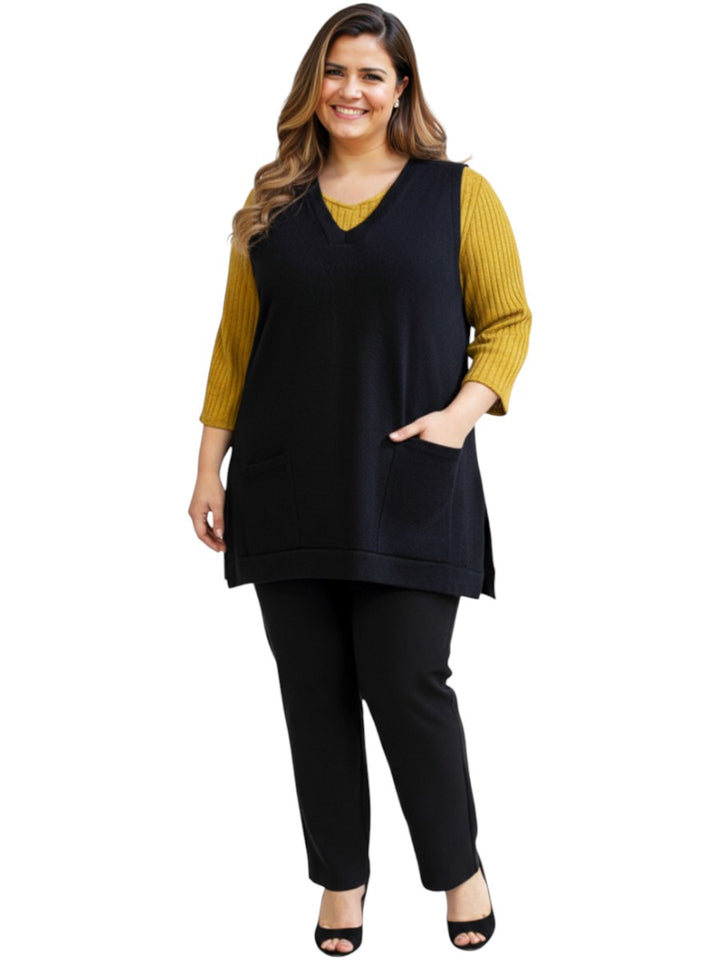 Addison Top - Mustard