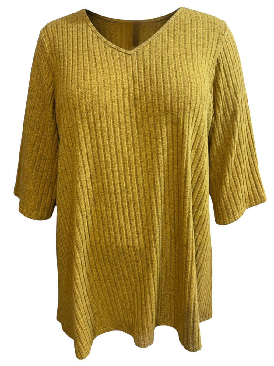 Addison Top - Mustard
