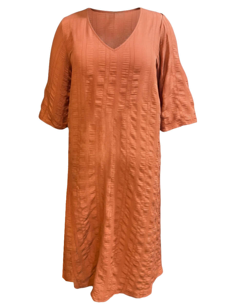 Payson Dress - Rust