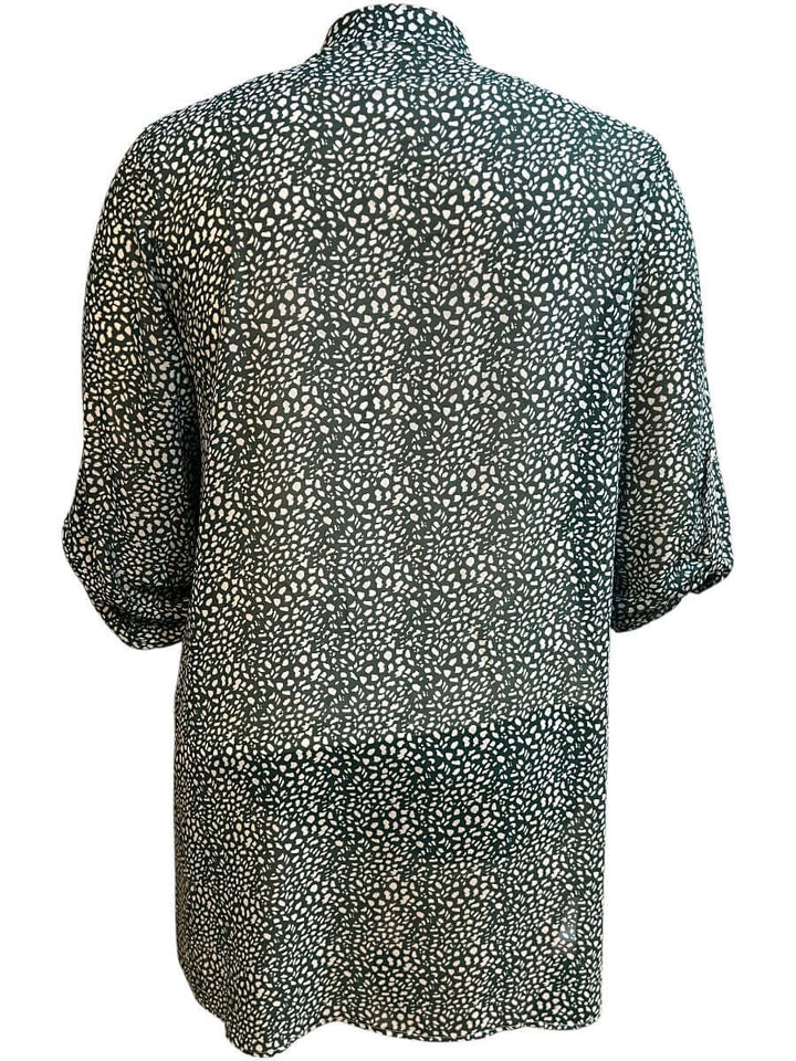 Ardell Blouse - Green Print