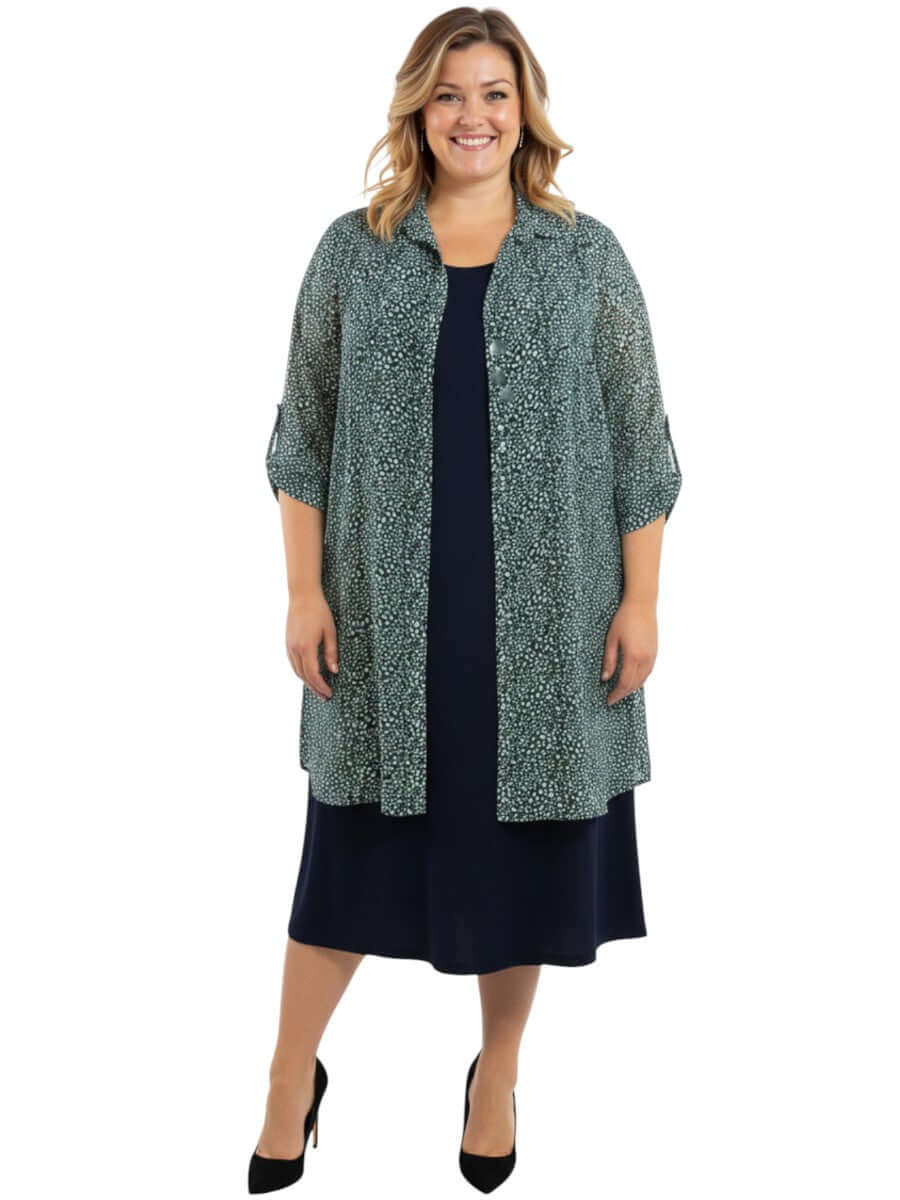 Ardell Blouse - Green Print