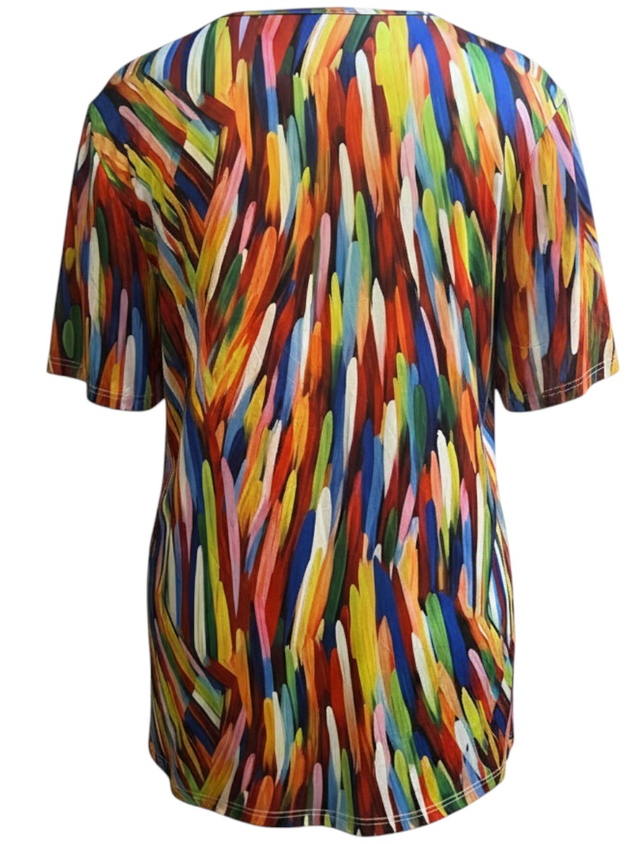 Mina Top - Multi Print