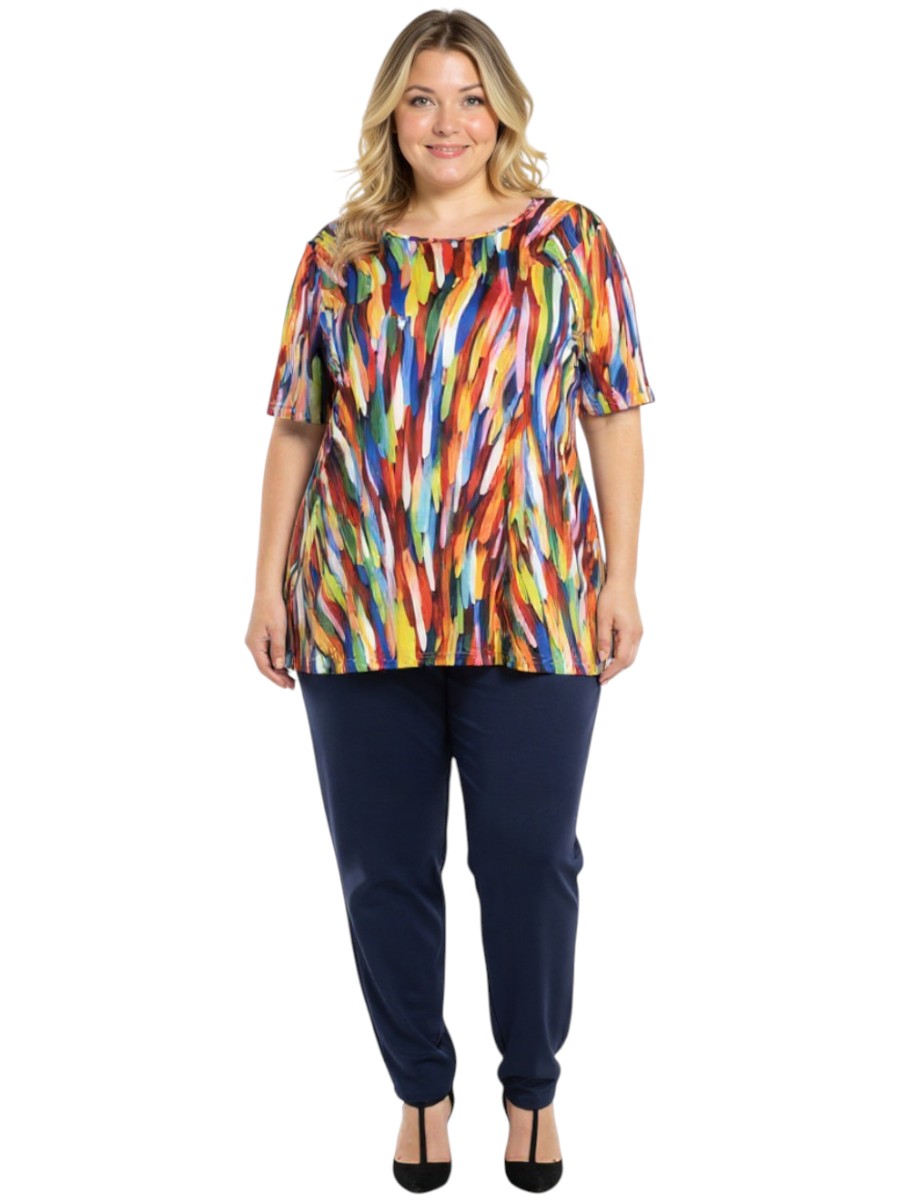 Mina Top - Multi Print