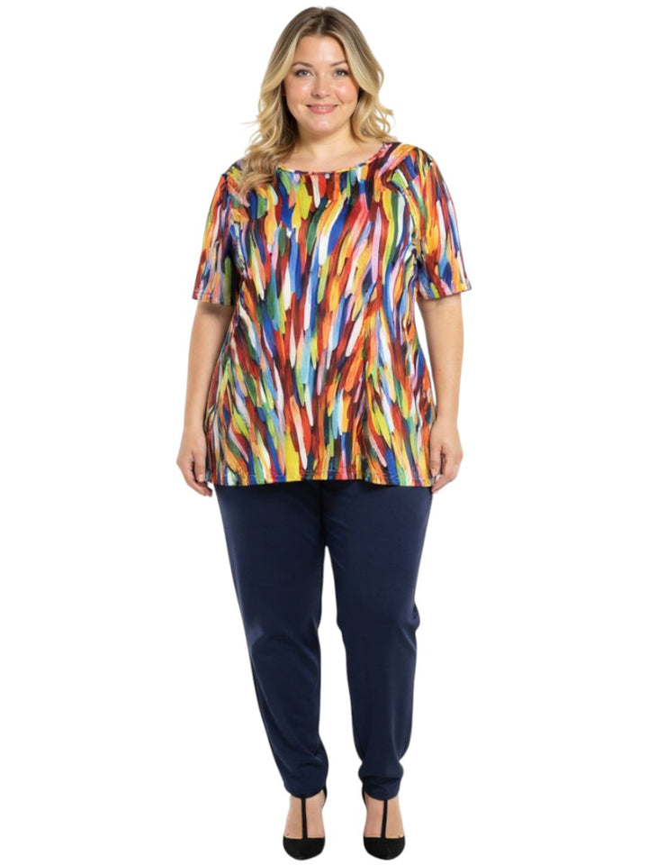 Mina Top - Multi Print
