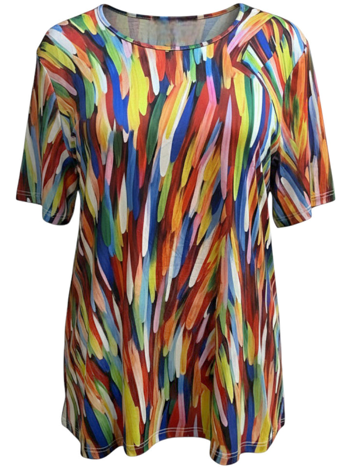 Mina Top - Multi Print
