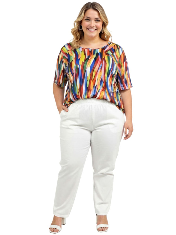 Mina Top - Multi Print