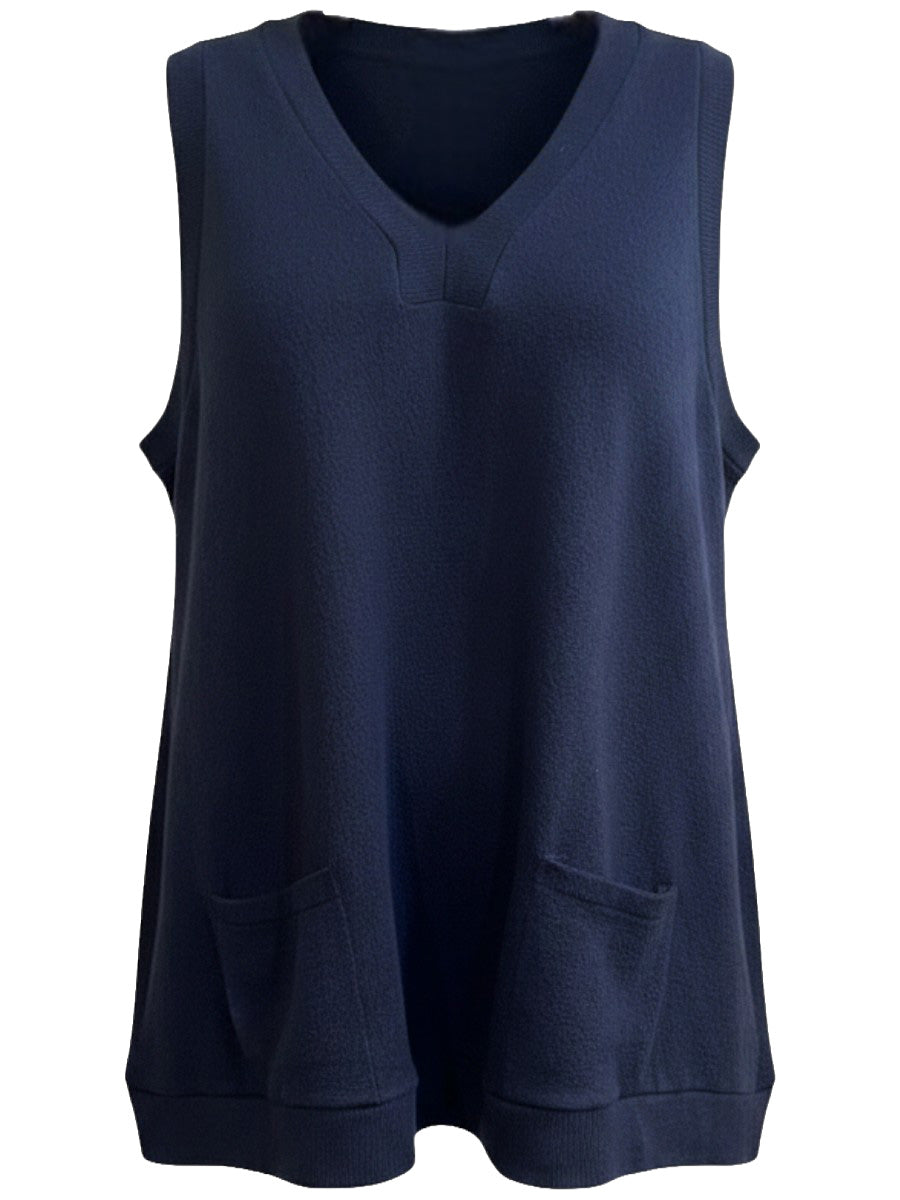 Parker Vest - Navy
