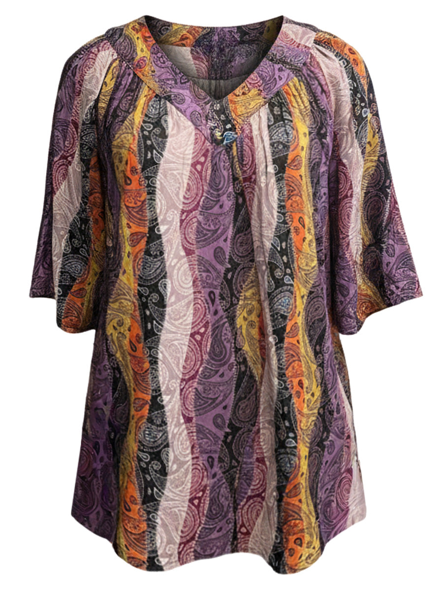 Hyland Fields Tunic - Multi Print
